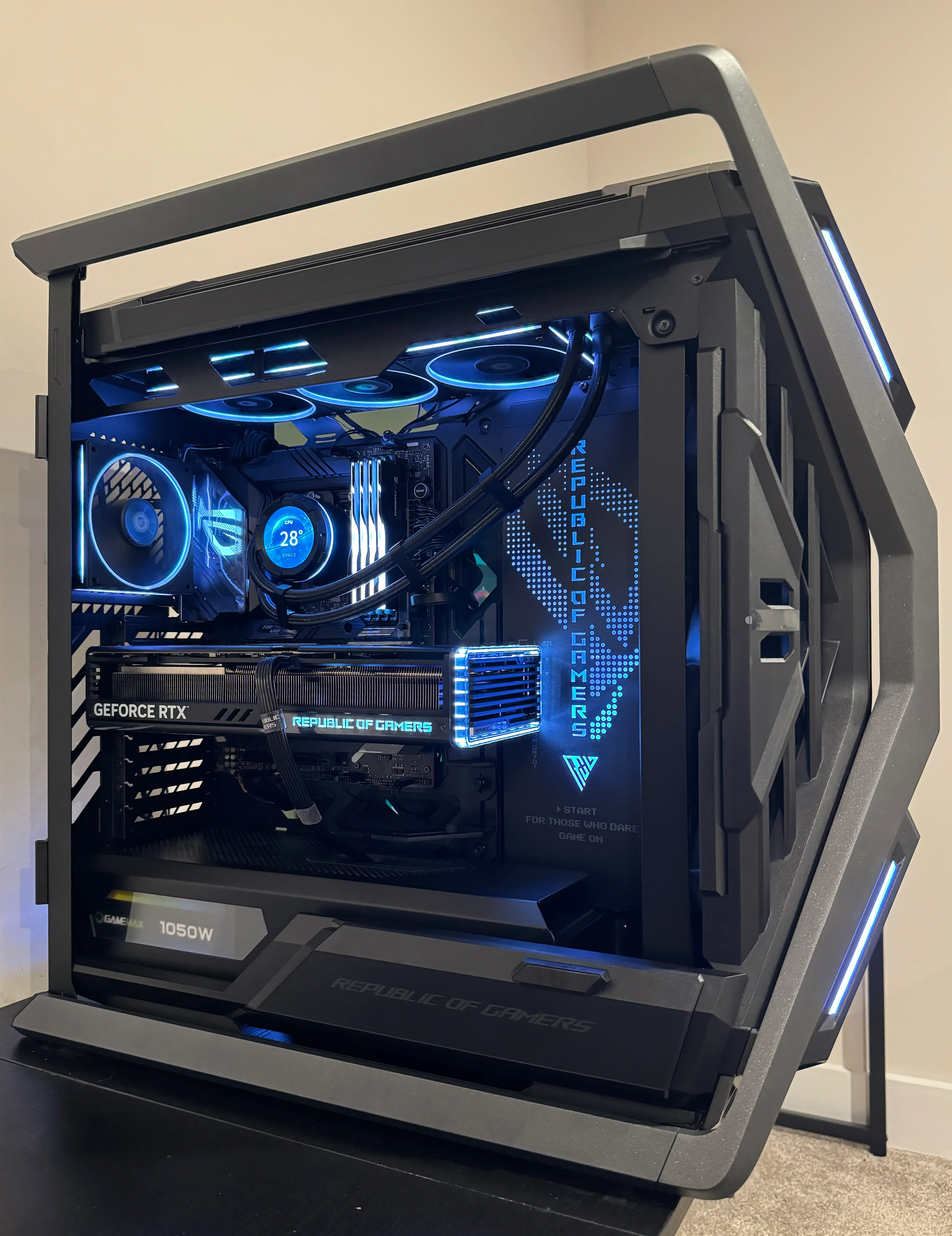 ASUS ROG Strix HYPERION RTX 4090 i9-14900K 5.9 GHz 64GB RAM GAMING PC - Image 4