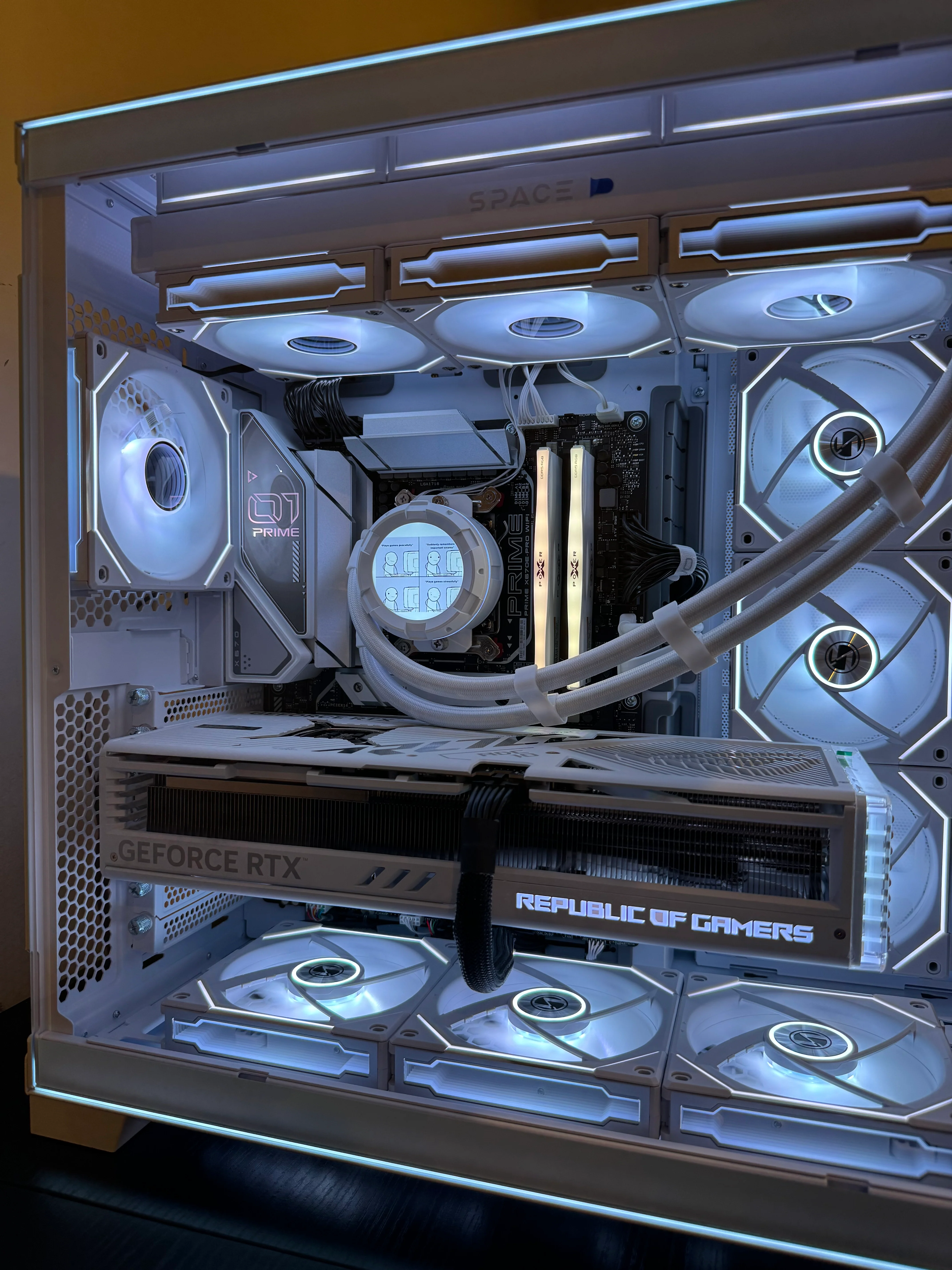 CUSTOM BUILT GAMING PC - i9 14900K RTX 5080 64GB DDR5 4TB SSD Z790 WHITE BUILD - Image 5