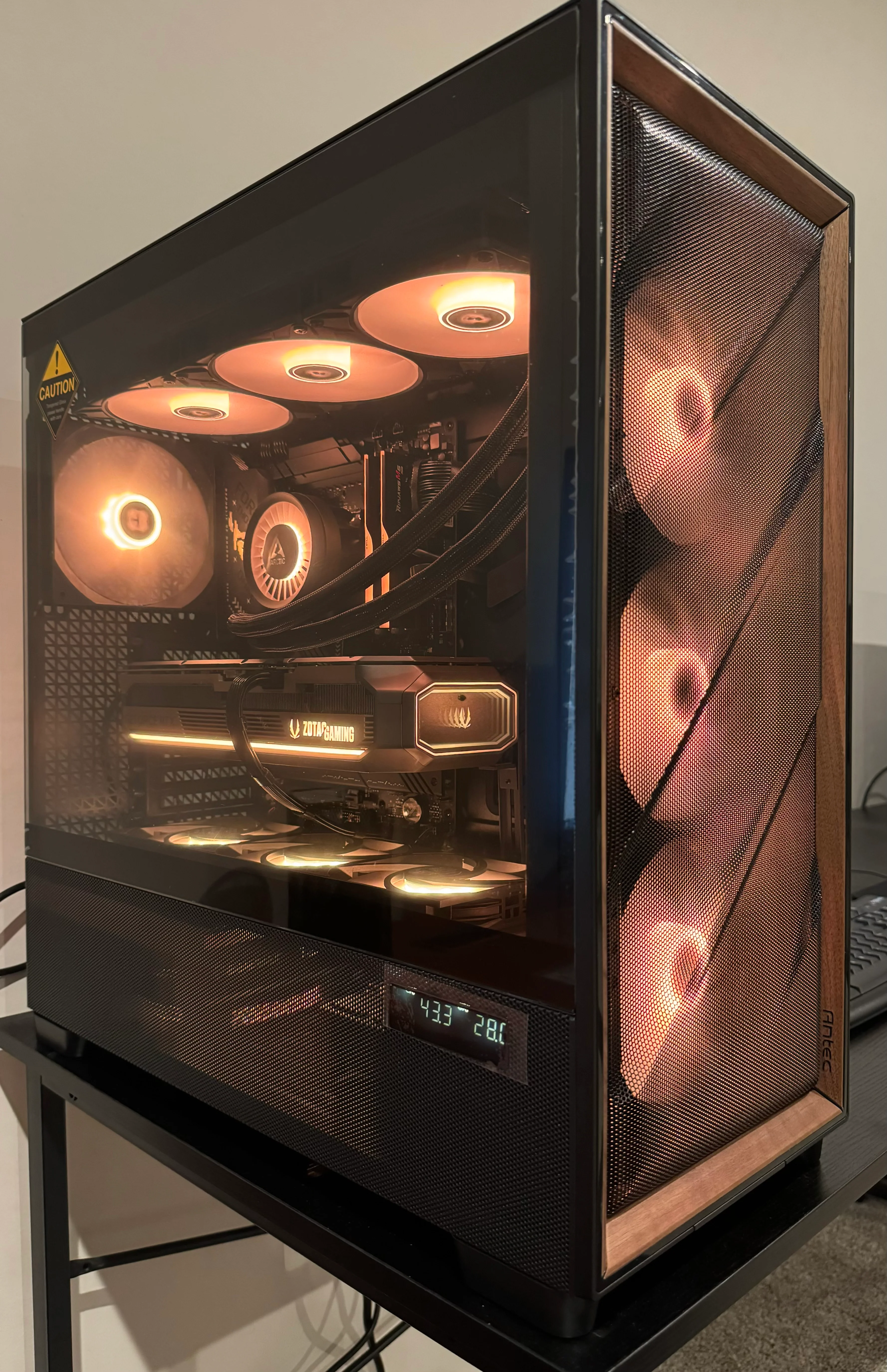 i9 14900K AI WORKSTATION PC RTX 5070/5080 96GB RAM 2+6TB NVME SSD WiFI RGB VR