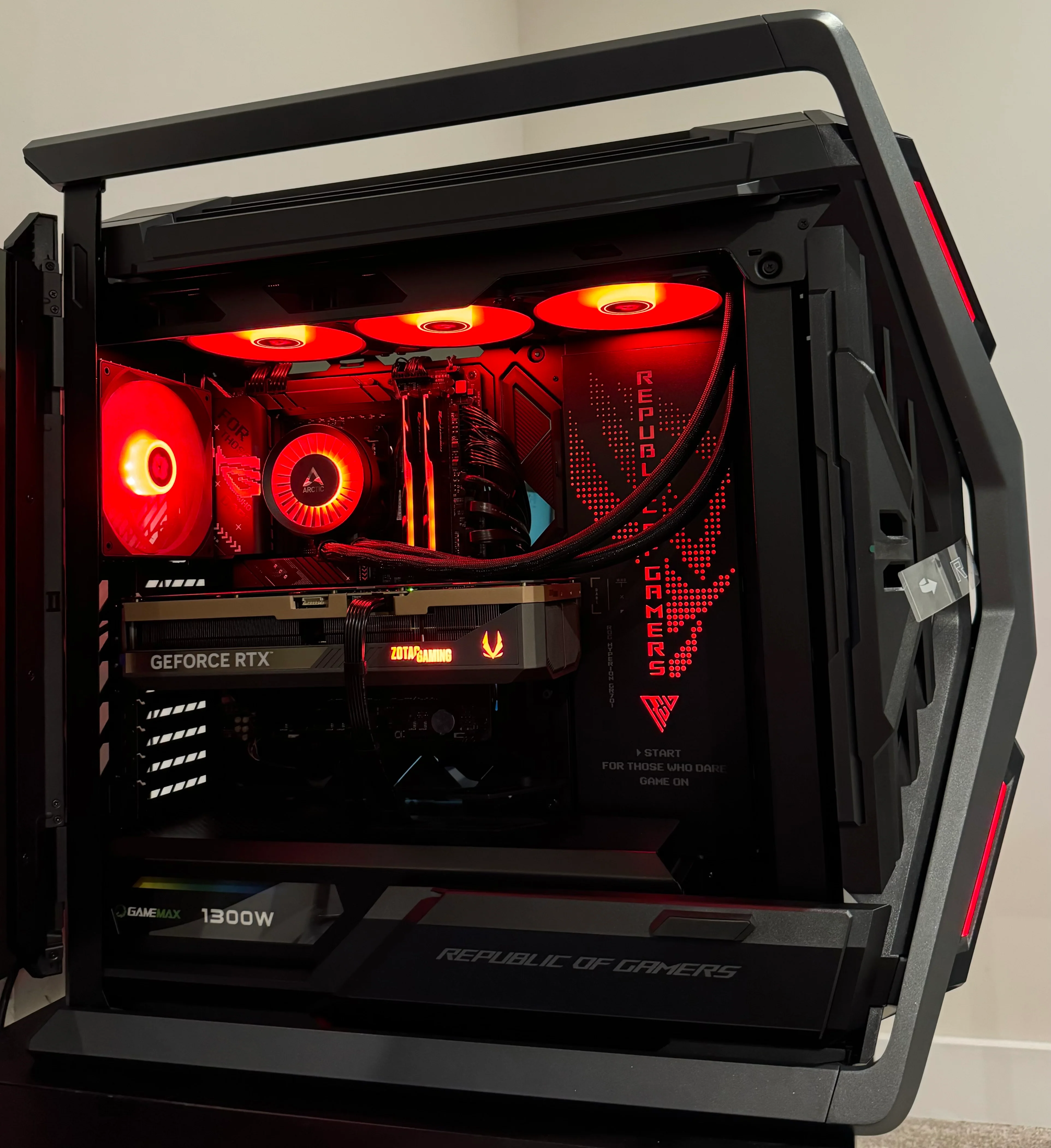 ROG HYPERION RTX 5090 CUSTOM BUILT GAMING PC Intel Core Ultra 9 285K 64GB DDR5 RAM 4TB SSD WiFi VR WIN 11 - Image 2