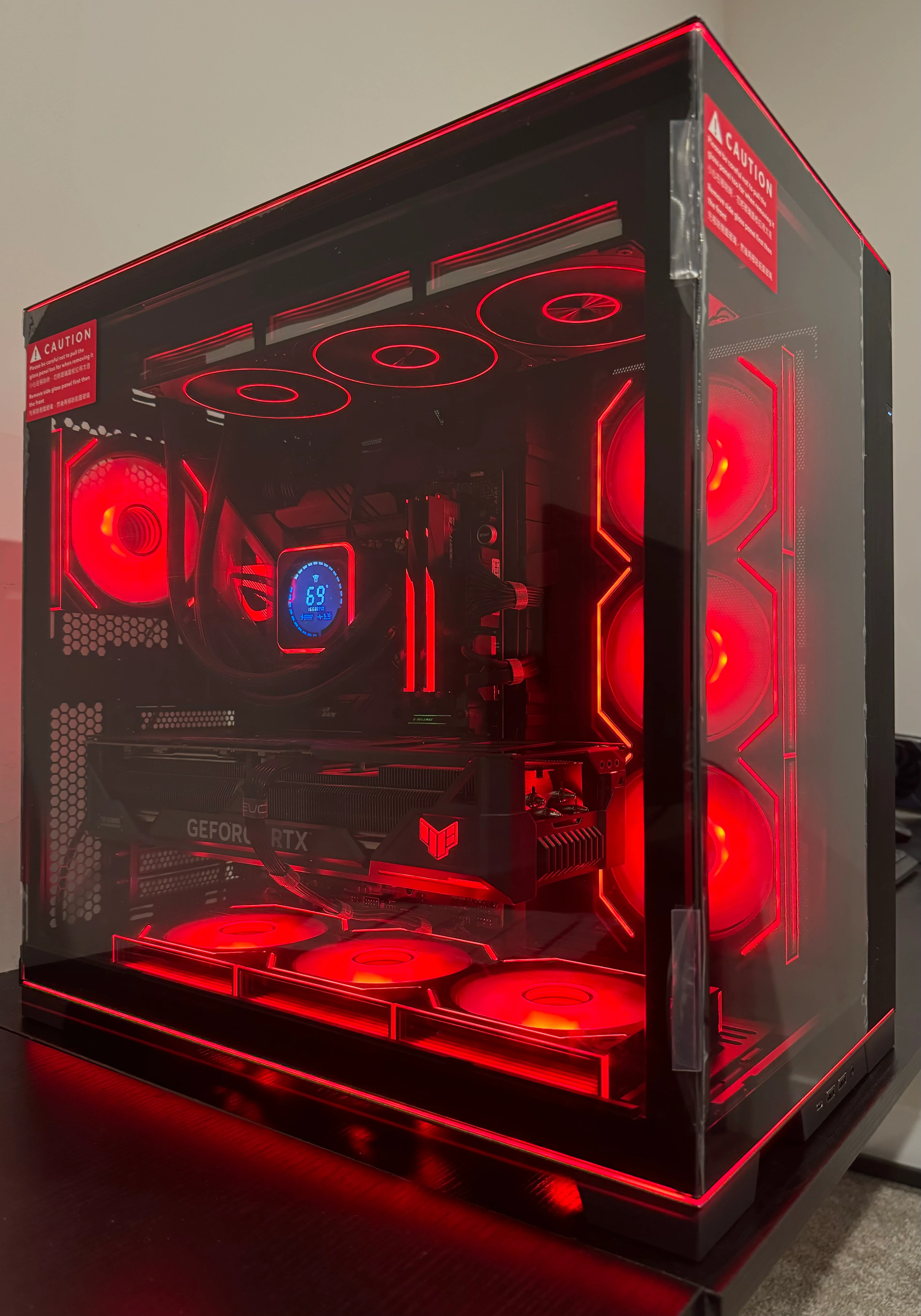 RX 9070 XT CUSTOM BUILT GAMING PC RYZEN 9 9950X3D 64GB DDR5 RAM 4TB SSD WiFi VR