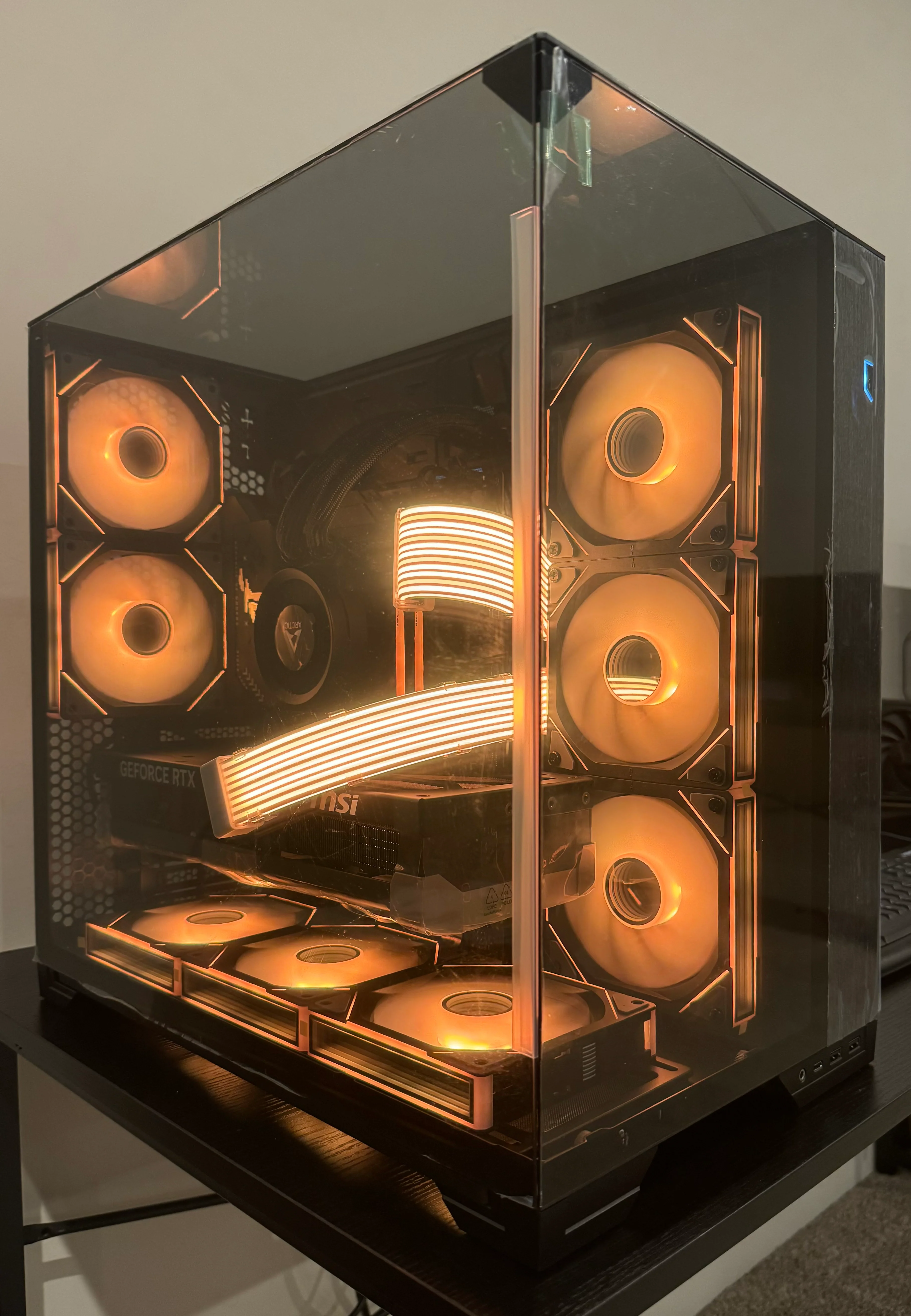 RTX 5090 CUSTOM BUILT GAMING PC RYZEN 9 9950X3D 64GB DDR5 RAM 4TB SSD WiFi VR