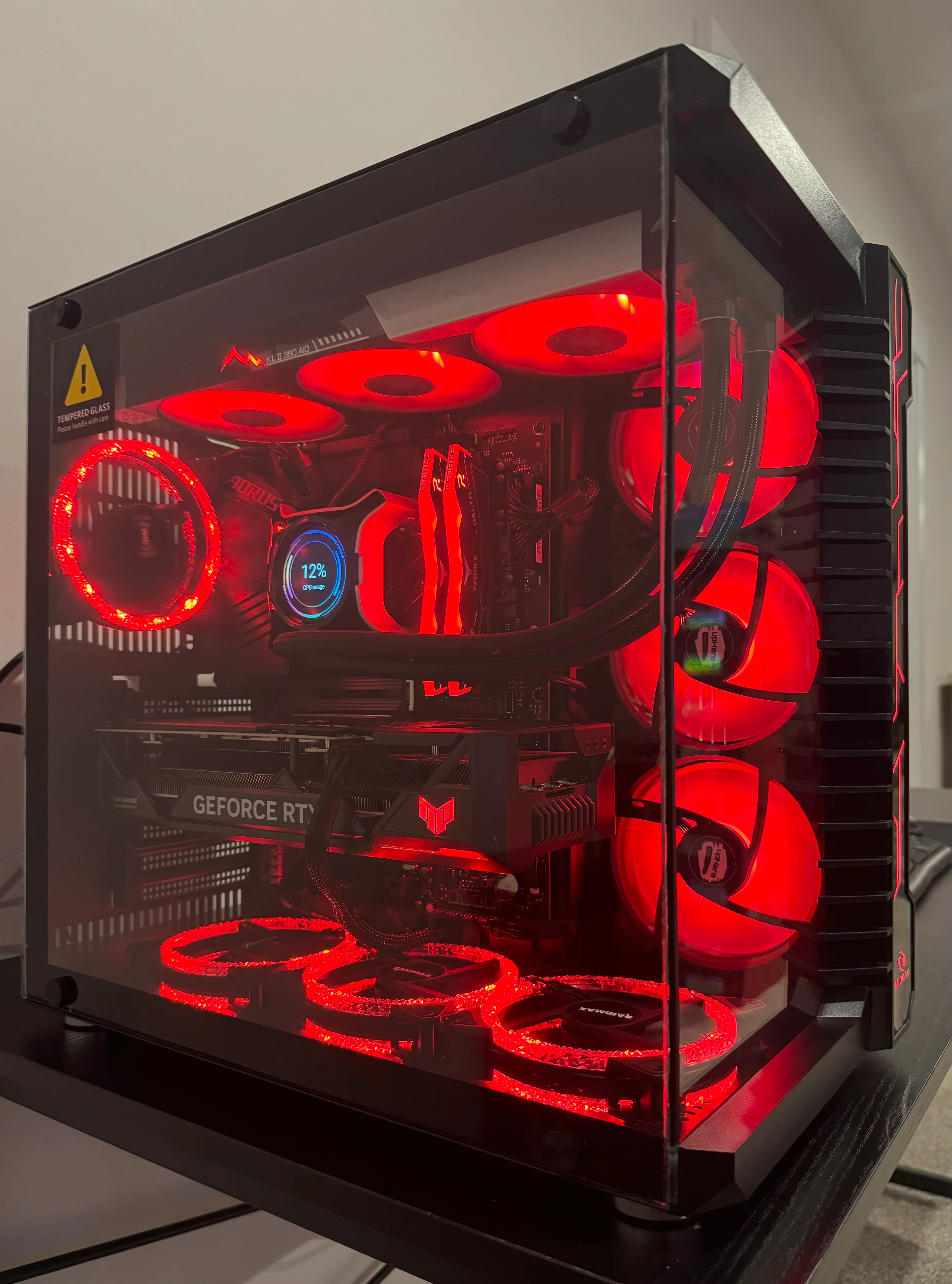 RTX 5080 CUSTOM BUILT GAMING PC i9 14900k 96GB DDR5 RAM 2TB SSD WiFi 6 VR