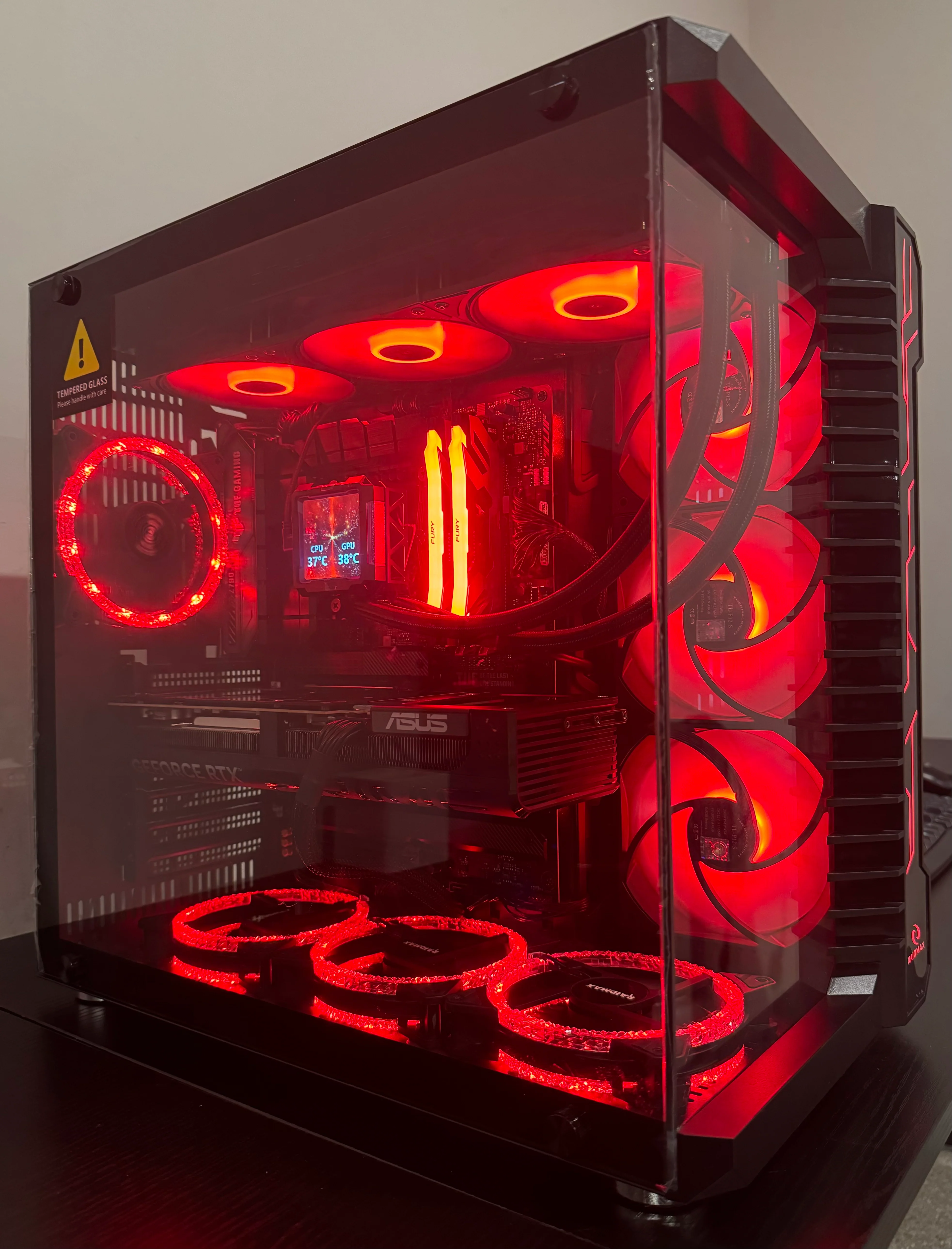 RTX 5080/5090 CUSTOM BUILT GAMING PC RYZEN 7 9800X3D 32GB DDR5 RAM 2TB SSD WiFi 7 VR
