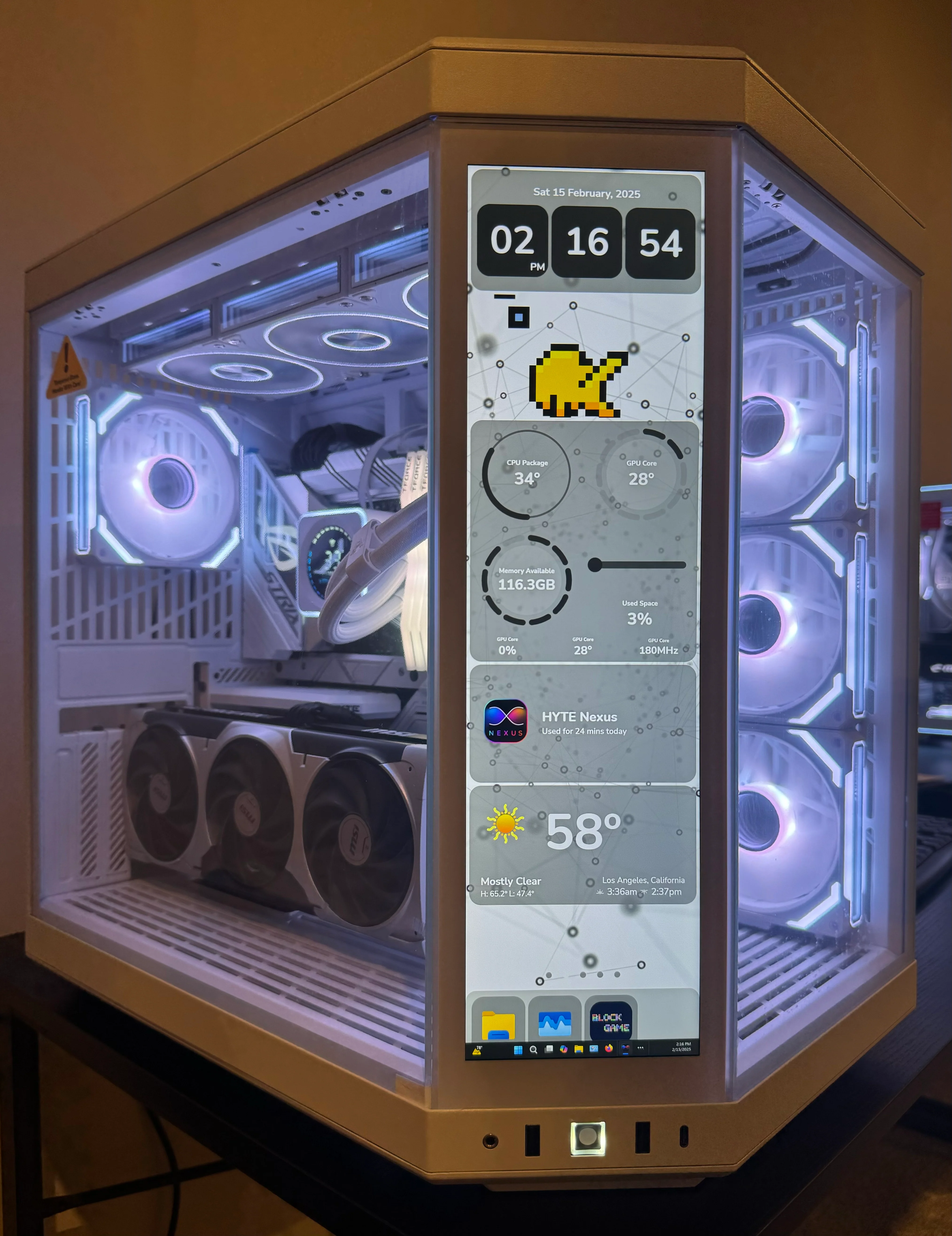 RTX 5080 CUSTOM BUILT GAMING PC WHITE BUILD - i9 14900K 64GB DDR5 4TB SSD WiFi - Image 10