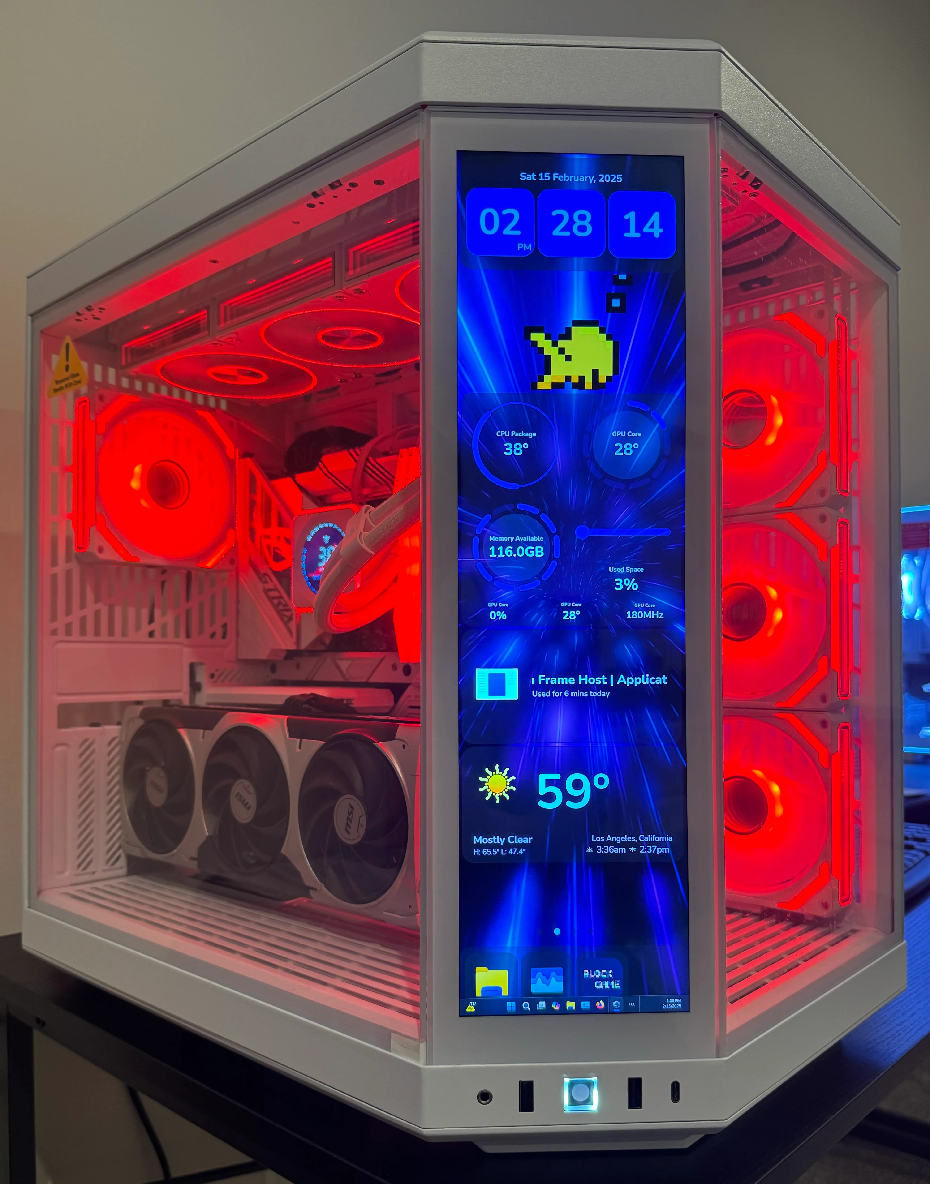 RTX 5080 CUSTOM BUILT GAMING PC WHITE BUILD - i9 14900K 64GB DDR5 4TB SSD WiFi - Image 4