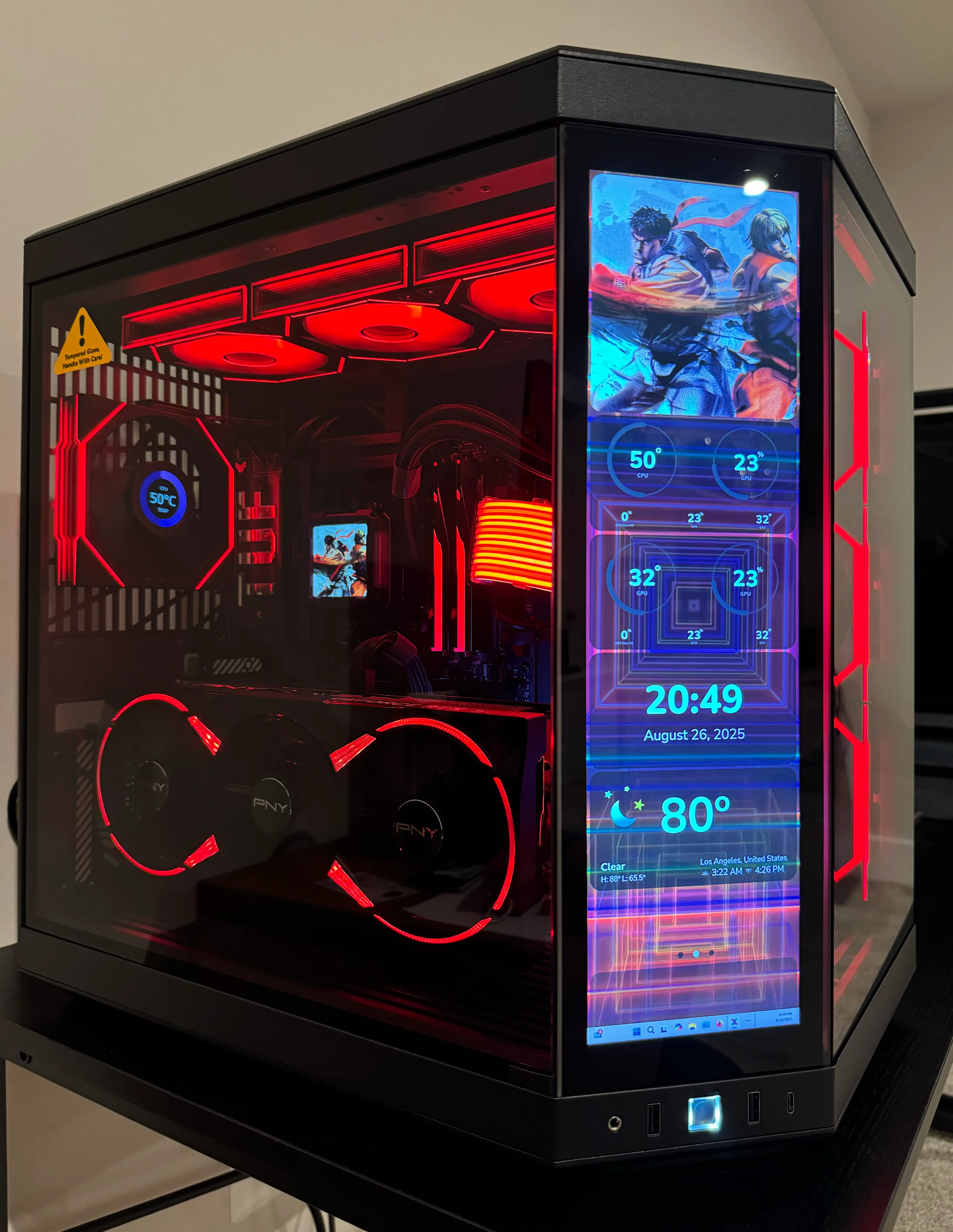 RTX 5090 CUSTOM BUILT GAMING PC Core i9 14900K 64GB DDR5 RAM 4TB SSD WiFi 7 VR BLACK BUILD