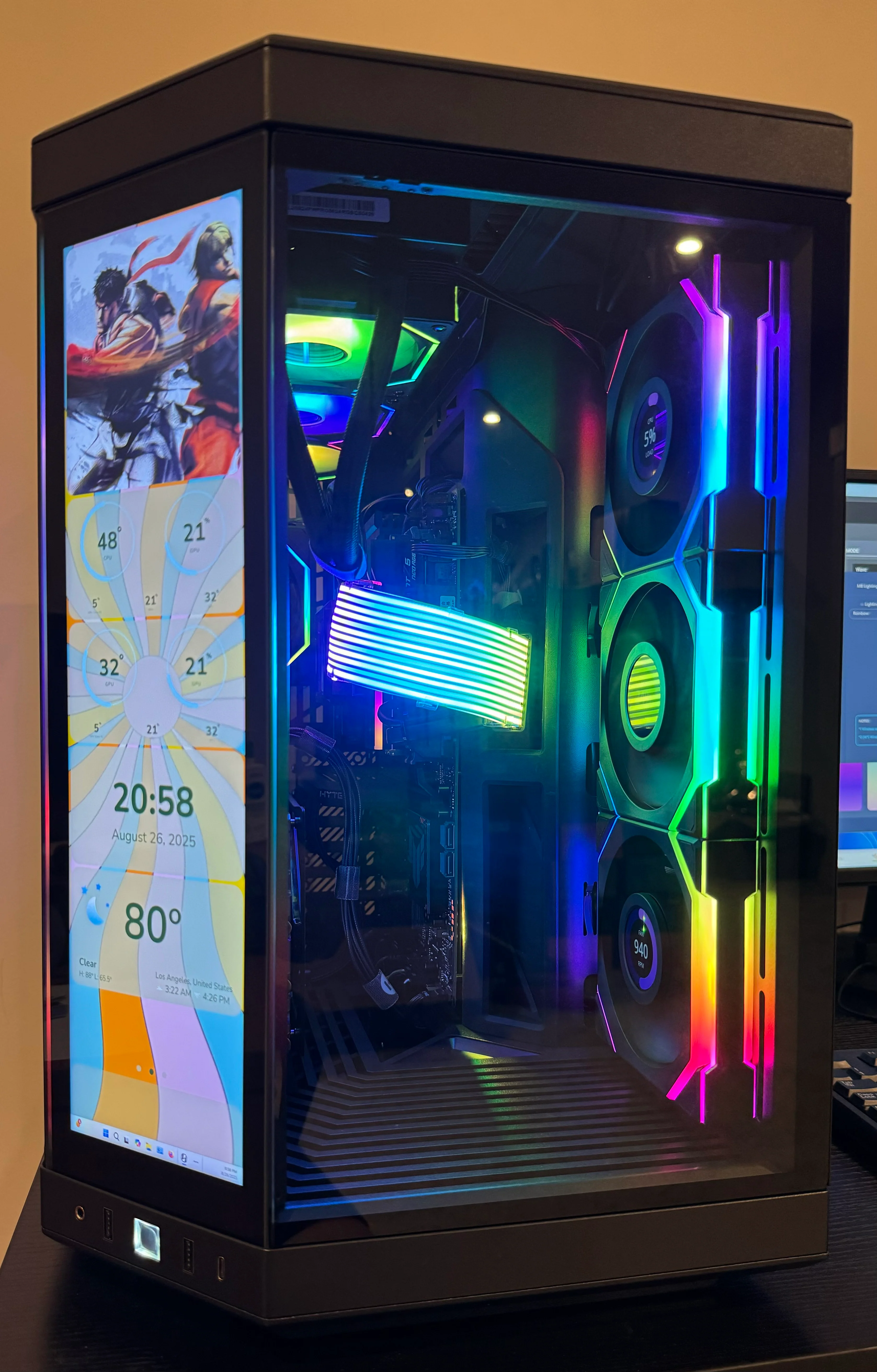 RTX 5090 CUSTOM BUILT GAMING PC Core i9 14900K 64GB DDR5 RAM 4TB SSD WiFi 7 VR BLACK BUILD - Image 10