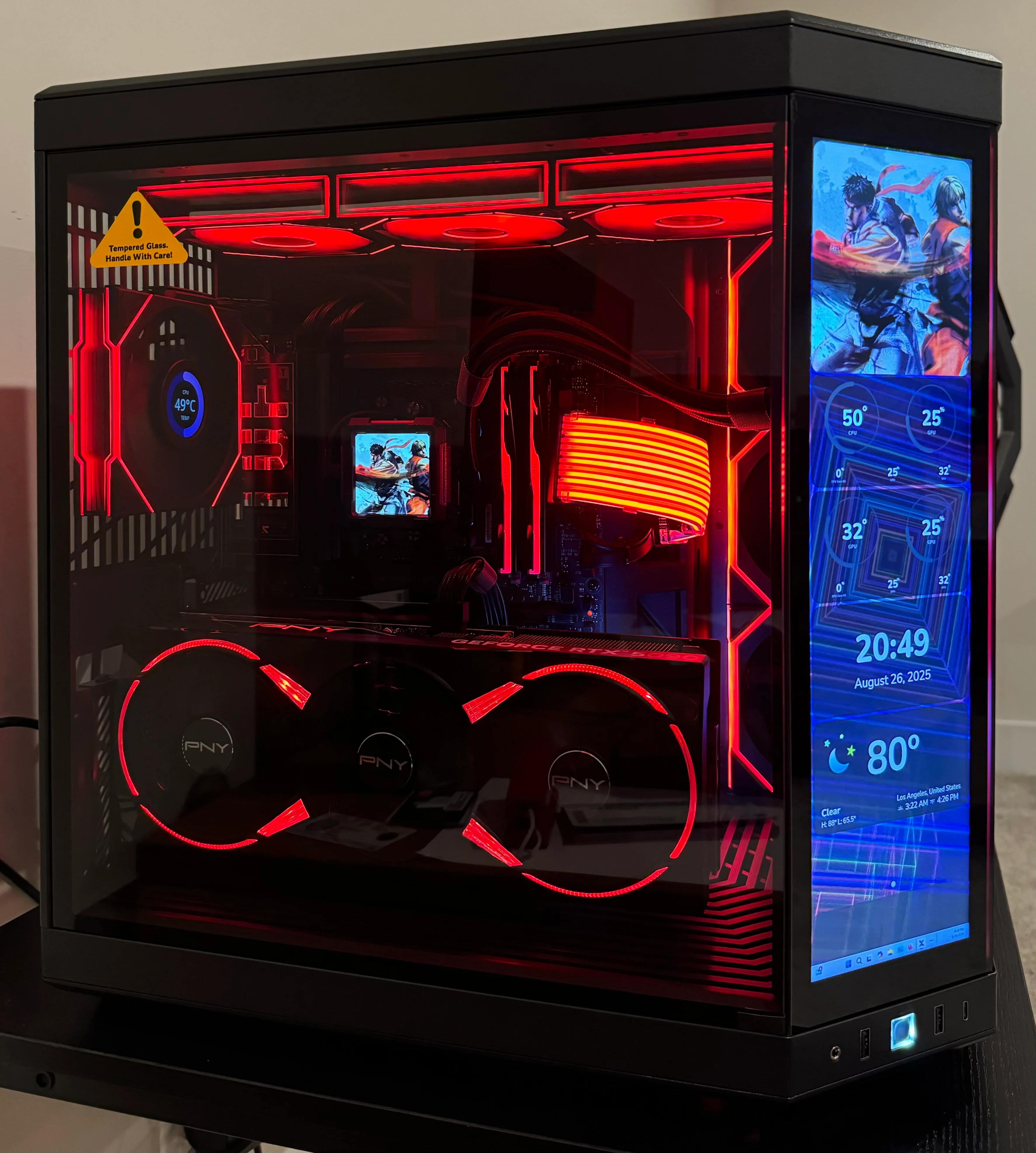 RTX 5090 CUSTOM BUILT GAMING PC Core i9 14900K 64GB DDR5 RAM 4TB SSD WiFi 7 VR BLACK BUILD - Image 4