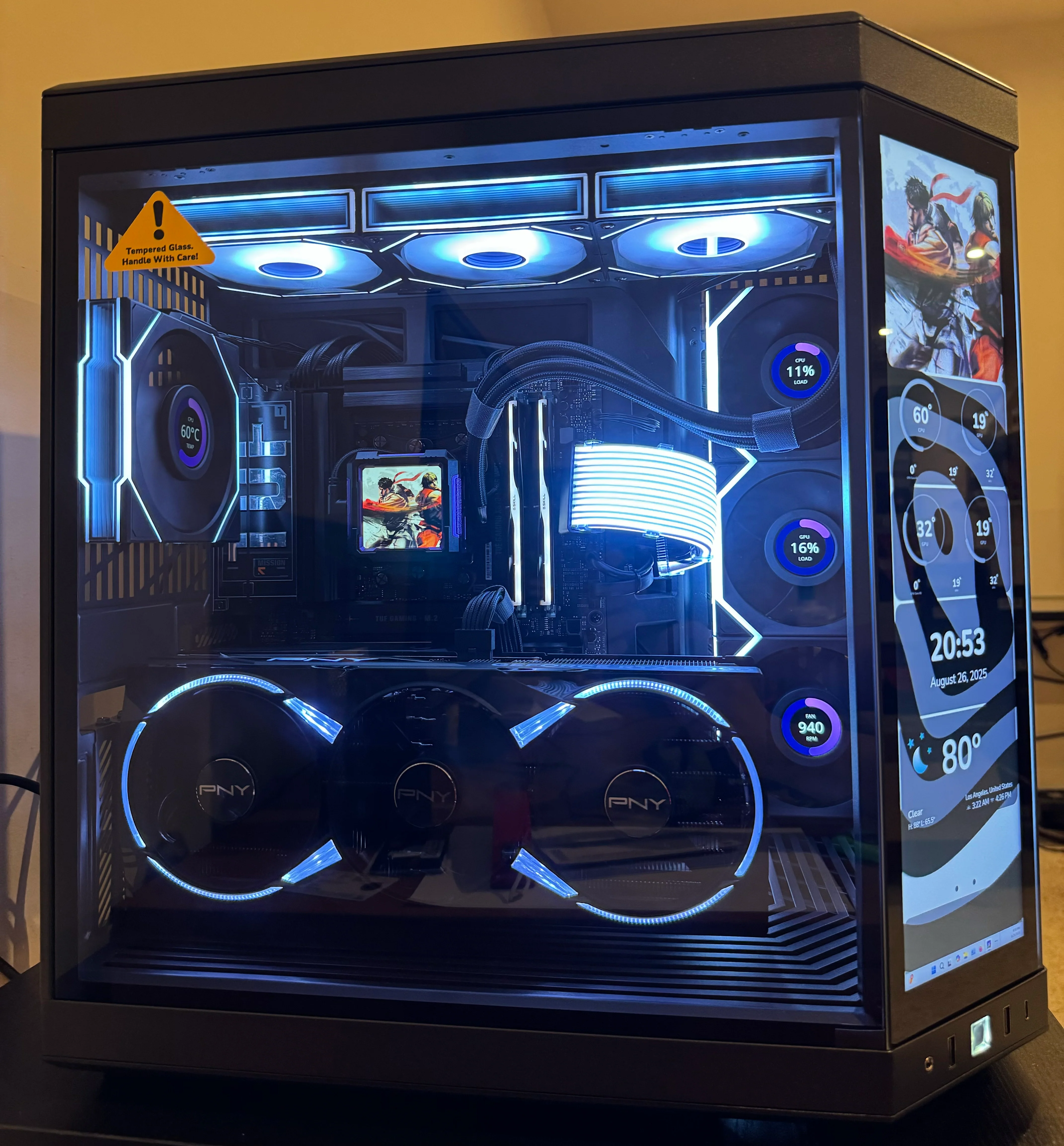 RTX 5090 CUSTOM BUILT GAMING PC Core i9 14900K 64GB DDR5 RAM 4TB SSD WiFi 7 VR BLACK BUILD - Image 5