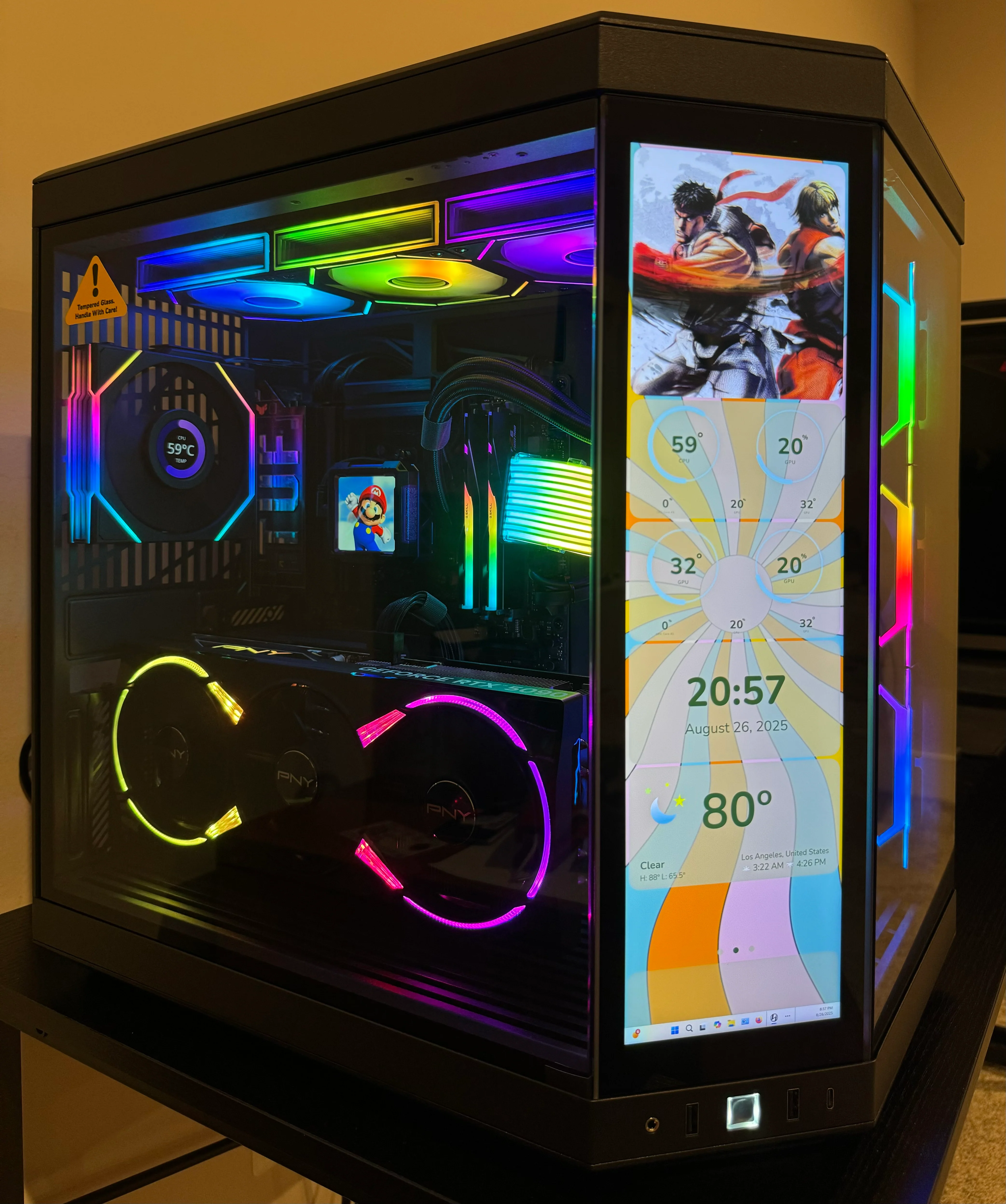 RTX 5090 CUSTOM BUILT GAMING PC Core i9 14900K 64GB DDR5 RAM 4TB SSD WiFi 7 VR BLACK BUILD - Image 8