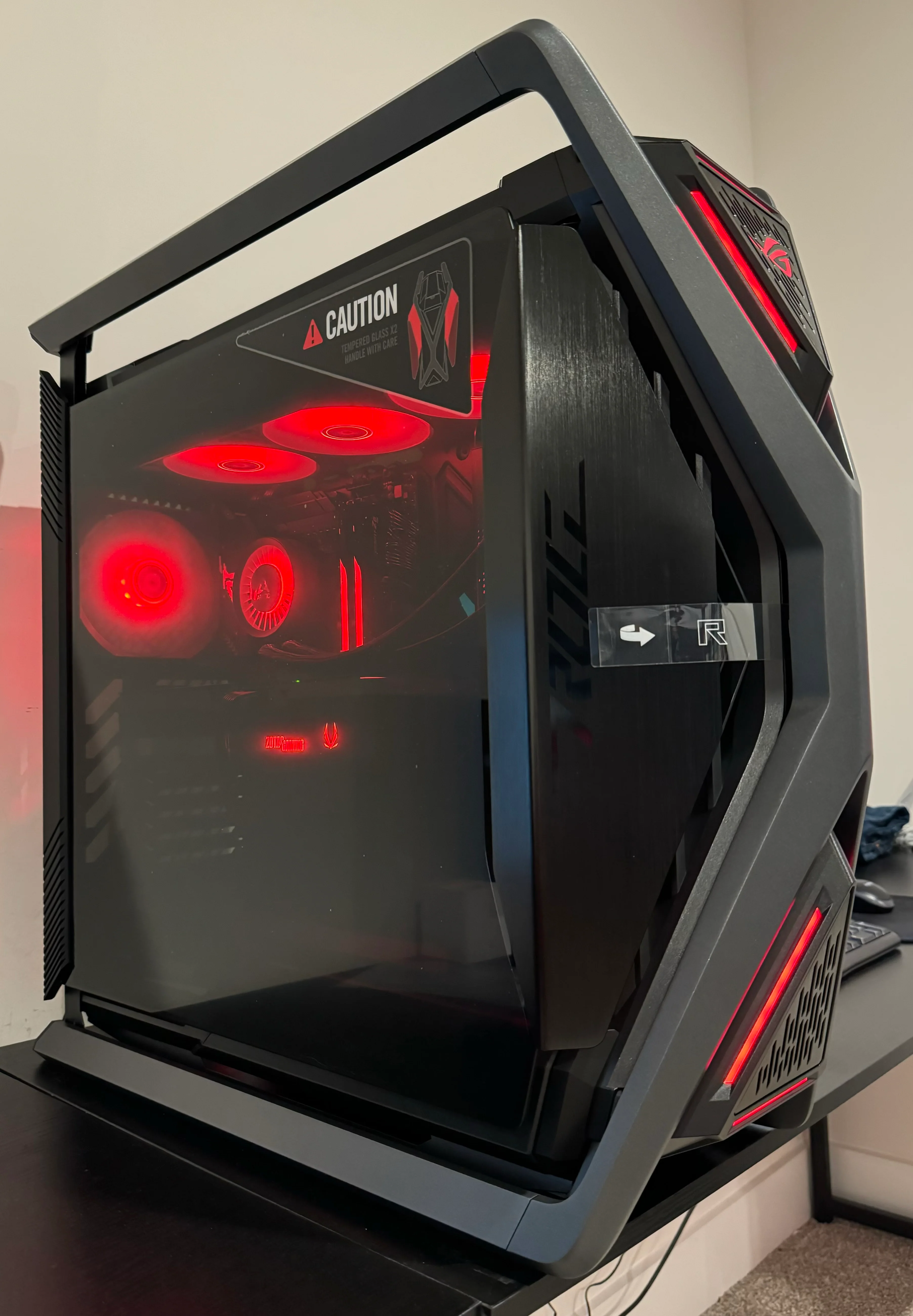 ROG HYPERION RTX 5090 CUSTOM BUILT GAMING PC Intel Core Ultra 9 285K 64GB DDR5 RAM 4TB SSD WiFi VR WIN 11