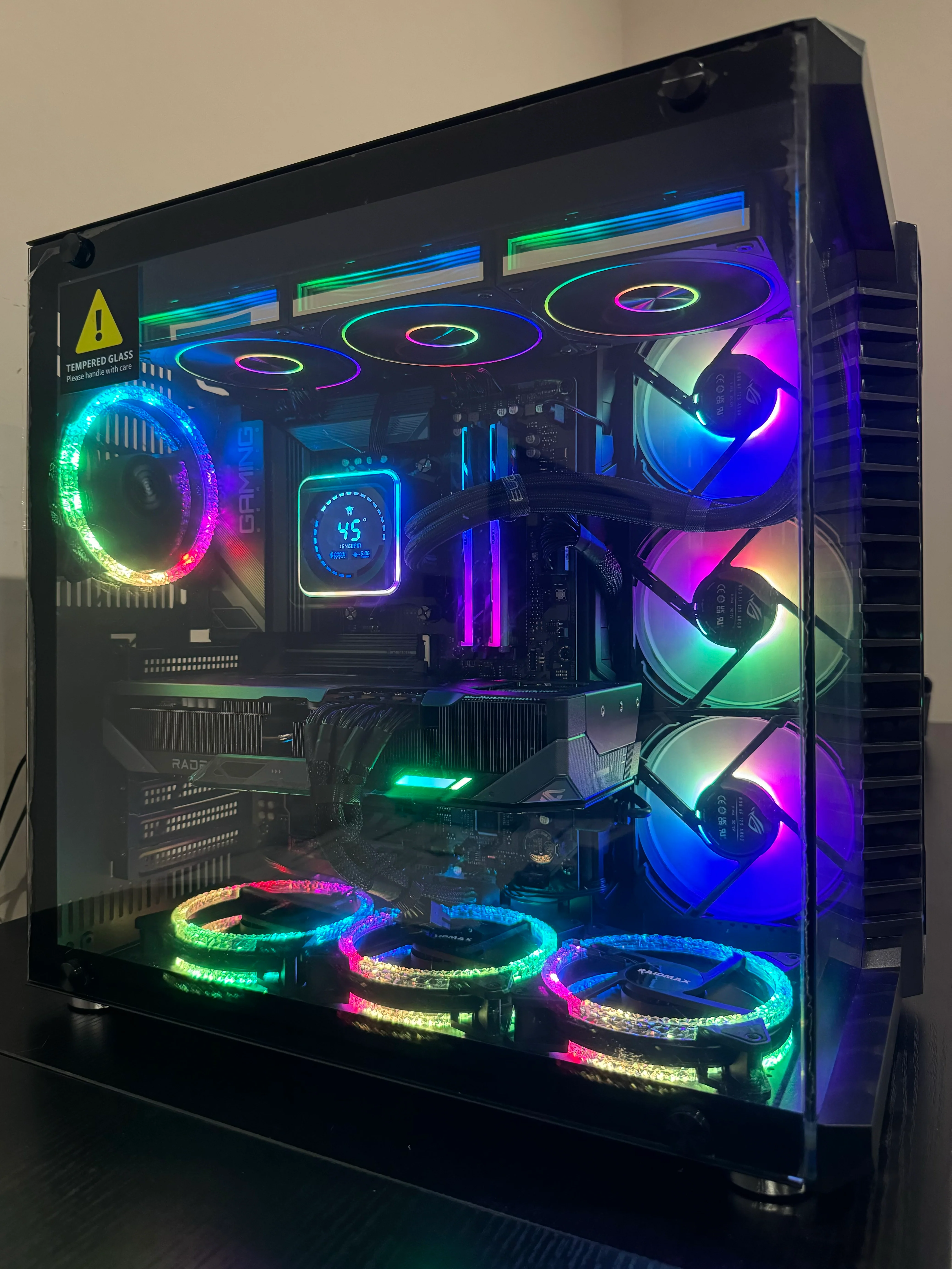 RX 9070 XT CUSTOM BUILT GAMING PC RYZEN 9 9950X3D 64GB DDR5 RAM 4TB SSD WiFi 6 VR - Image 3