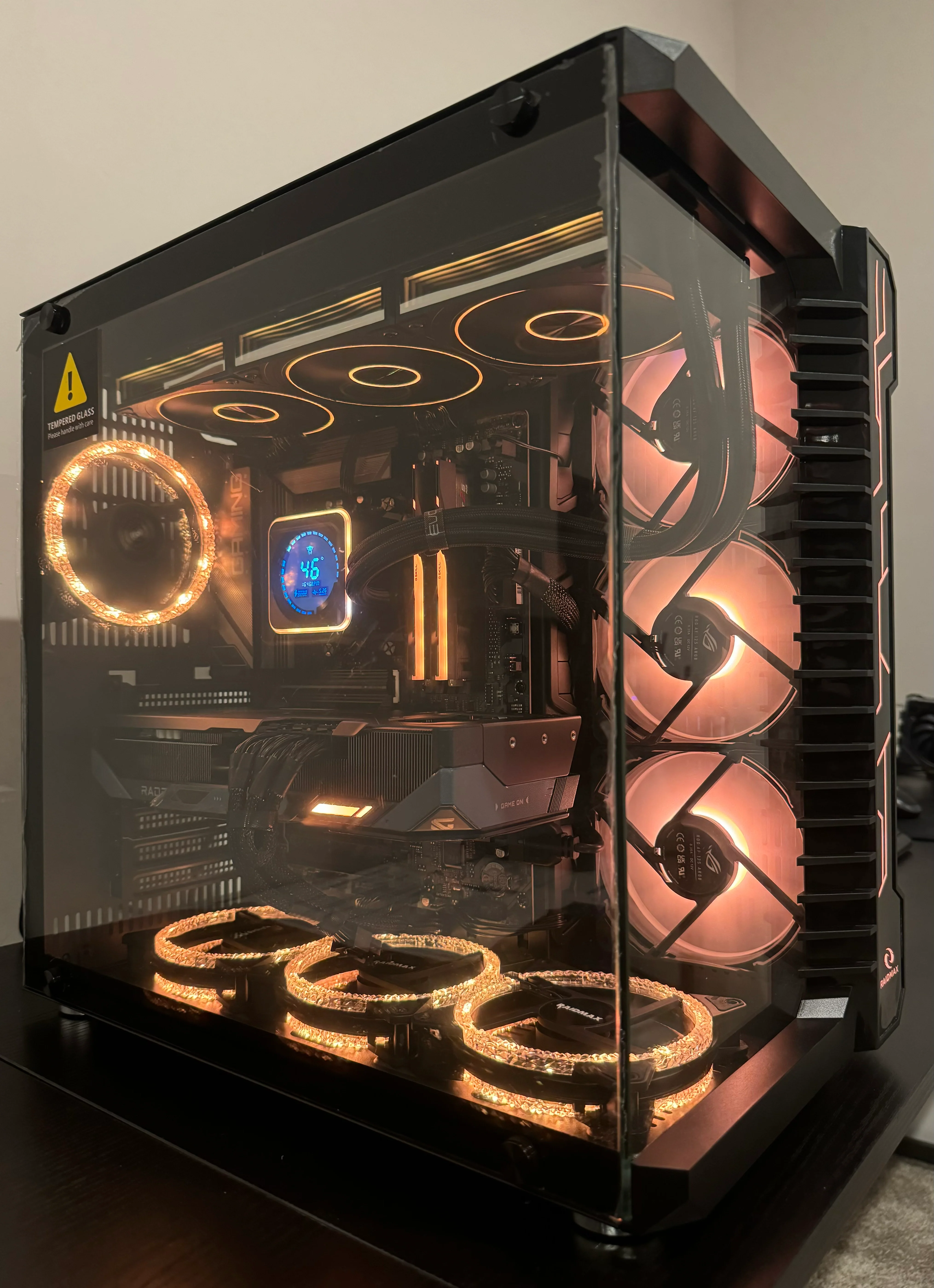 RX 9070 XT CUSTOM BUILT GAMING PC RYZEN 9 9950X3D 64GB DDR5 RAM 4TB SSD WiFi 6 VR - Image 4