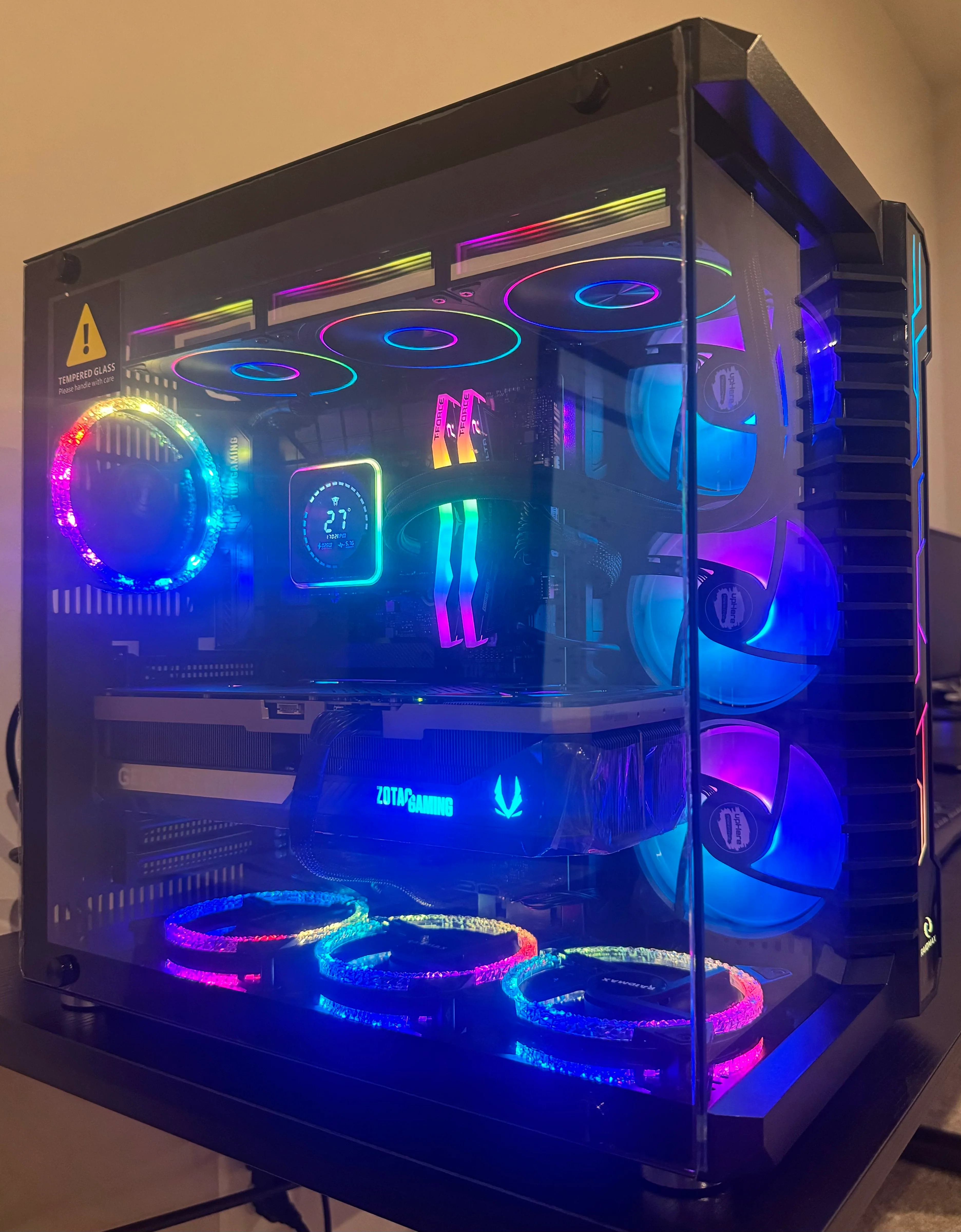 RX 9070 XT CUSTOM BUILT GAMING PC RYZEN 7800X3D 32GB DDR5 RAM 2TB SSD WiFi 6 VR - Image 2