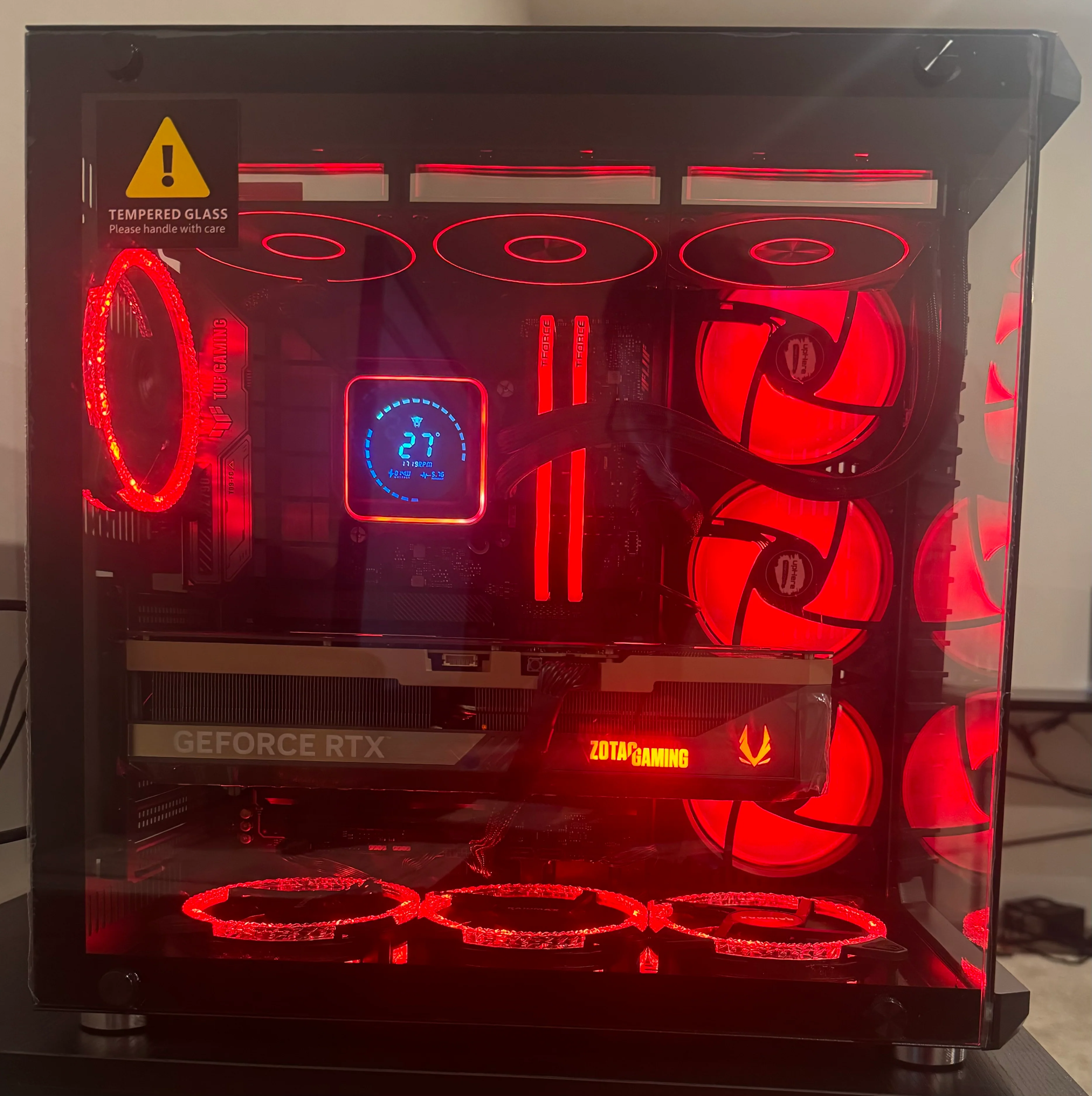 RX 9070 XT CUSTOM BUILT GAMING PC RYZEN 9800X3D 32GB DDR5 RAM 2TB SSD WiFi 6 VR - Image 6