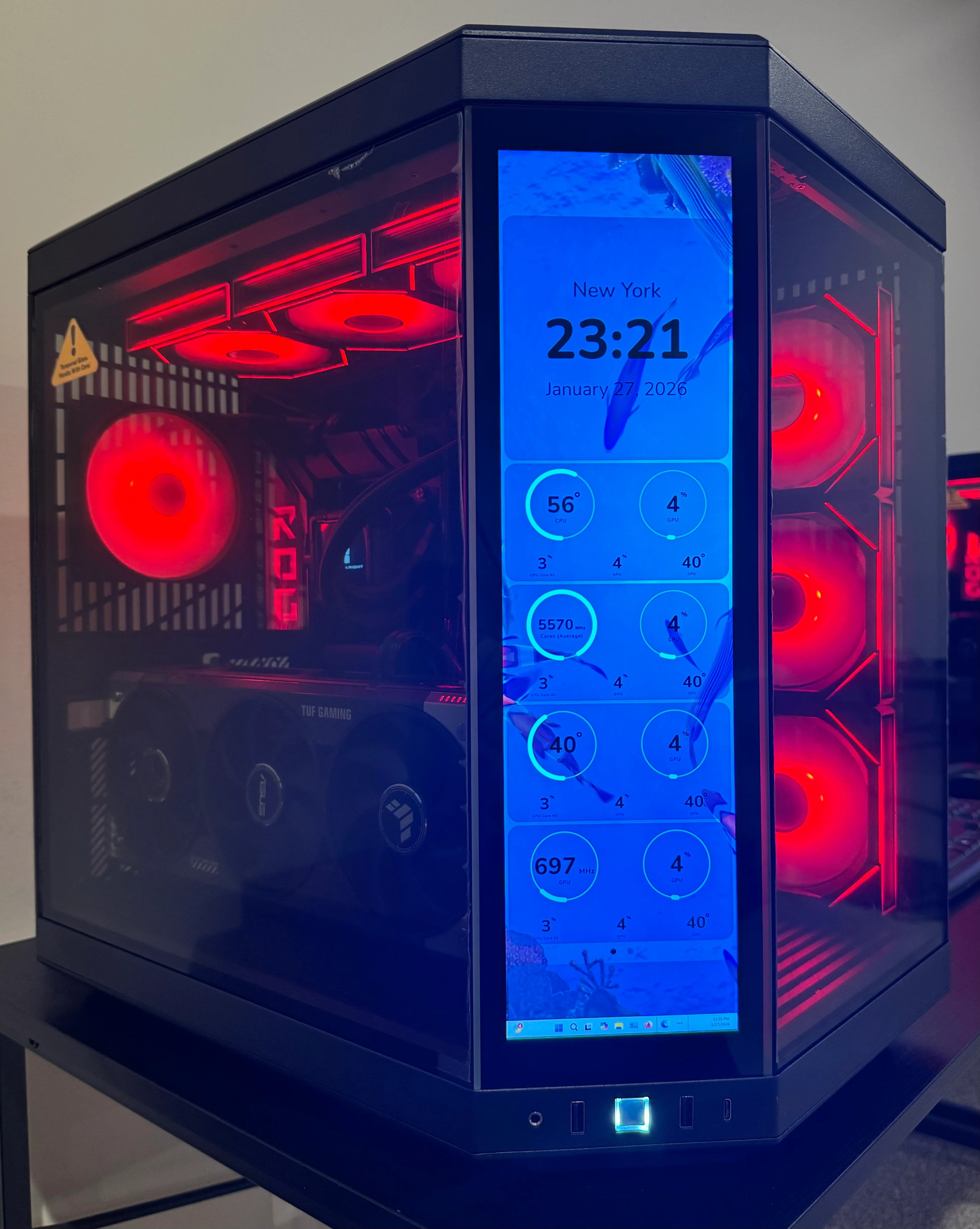 RYZEN 7 9800X3D Custom Built Gaming PC 32GB DDR5 2TB SSD WiFi RGB - Image 2